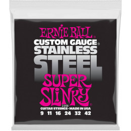Ernie Ball P02248 Slinky Stainless Steel 9-42