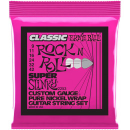 Ernie Ball P02253 Slinky Classic Rock 9-42
