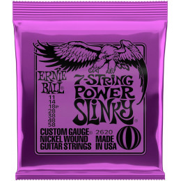 Ernie Ball P02620 Slinky Nickel Wound 11-58
