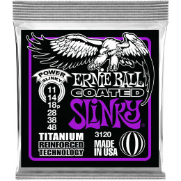 Ernie Ball P03120 Slinky RPS Coated Titanium 11-48