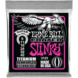 Ernie Ball P03123 Slinky RPS Coated Titanium 9-42