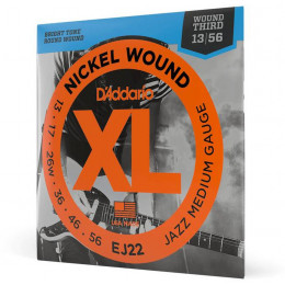 D'Addario EJ22 XL NICKEL WOUND 13-56
