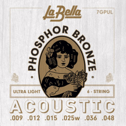La Bella 7GPUL Phosphor Bronze