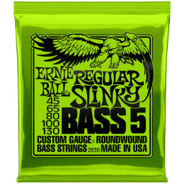 Ernie Ball P02836 Slinky Nickel Wound Bass 45-130