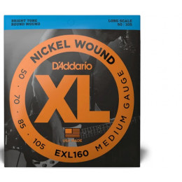 D'Addario EXL160TP Nickel Wound 50-105