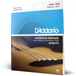 D'Addario EPBB170 Phosphor Bronze 45-100