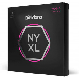 D'Addario NYXL0942-3P NYXL 9-42