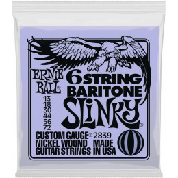 Ernie Ball P02839 Slinky Nickel Wound Baritone 13-72