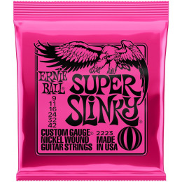 Ernie Ball P02223 Slinky Nickel Wound 9-42