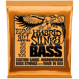 Ernie Ball P02833 Slinky Nickel Wound Bass 45-105