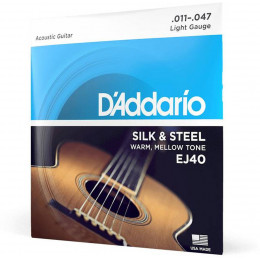 D'Addario EJ40 Silk&Steel 11-47
