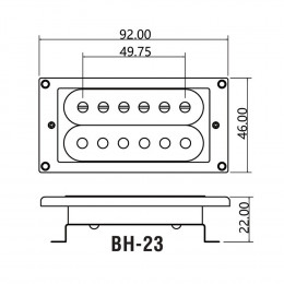 Belcat BH-23Bridge-WH 