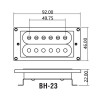 Belcat BH-23Neck-WH