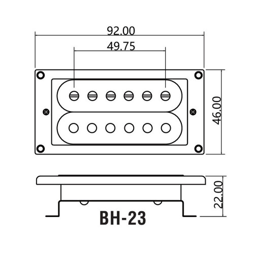 Belcat BH-23Neck-WH