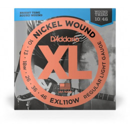 D'Addario EXL110W XL NICKEL WOUND 10-46