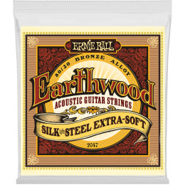 Ernie Ball P02047 Earthwood 80/20 Bronze 10-50