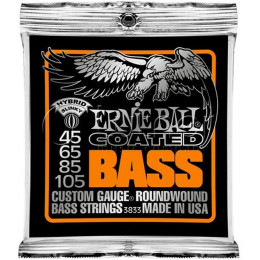Ernie Ball P03833 Slinky Coated Bass 45-105