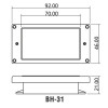 Belcat BH-31Neck-BK