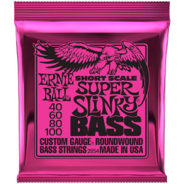 Ernie Ball P02854 Slinky Nickel Wound Bass Short Scale 40-100