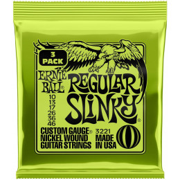 Ernie Ball P03221 Slinky Nickel Wound 10-46