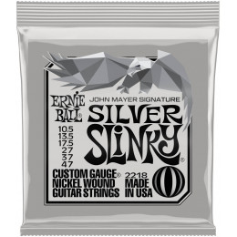 Ernie Ball P02218 Silver Slinky Nickel Wound 10.5-47