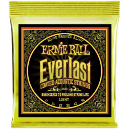 Ernie Ball P02558 Everlast Coated 80/20 Bronze 11-52