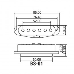 Belcat BS-01A Neck-BK
