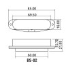 Belcat BS-02A Neck-WH