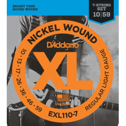 D'Addario EXL110-7 10-59