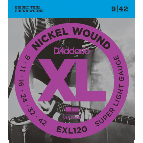D'Addario EXL120 9-42
