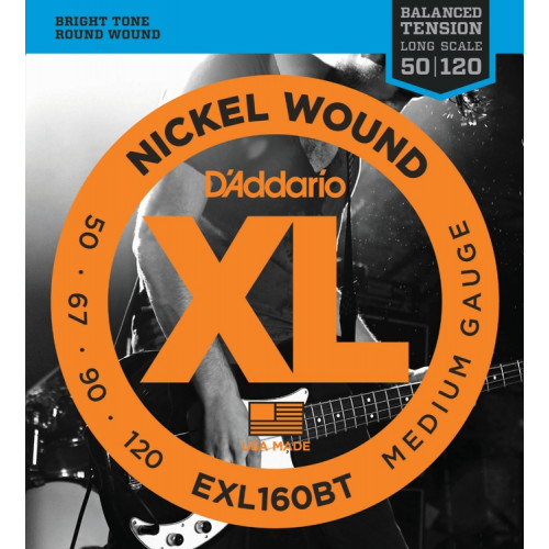 D'Addario EXL160BT 50-120