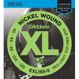 D'Addario EXL165-5 45-135