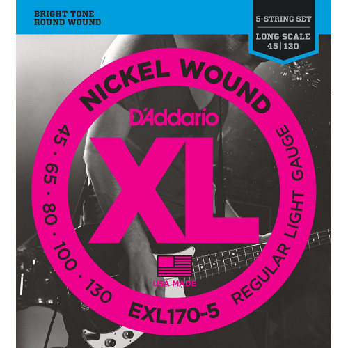 D'Addario EXL170-5 45-130